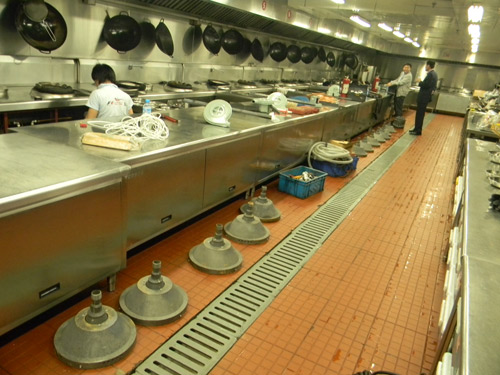 中餐厅91免费看黄片设备安装现场图片