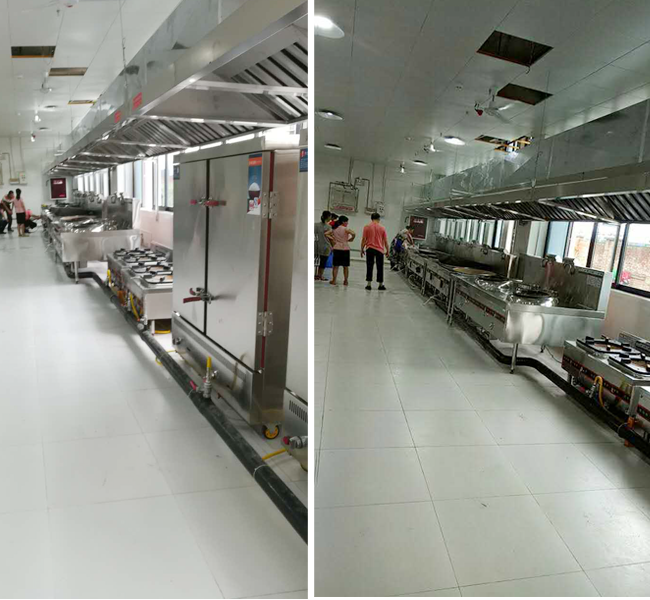 崇州市金鸡小学学校食堂91免费看黄片设备采购项目现场图片3